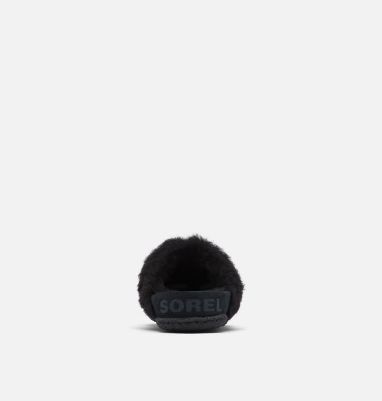 Sorel Barn Tofflor Svarta - Youth Nakiska™ Ii - VYN-910285